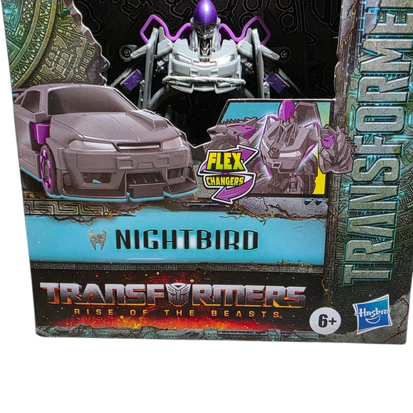 Transformers ROTB Nightbird Flex Changer 6" Figure Hasbro 2023 - Picture 4 of 5